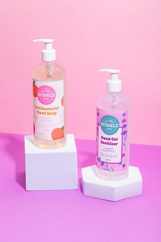 Antibacterial Hand Soap and Hand Gel Sanitizer 500ml LS3