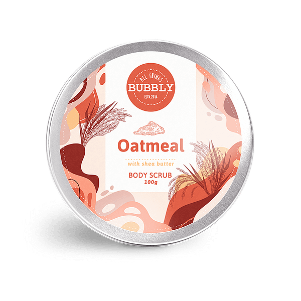 0001 Body Scrub Oatmeal 100g 1