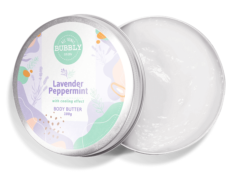 Body Butter Lavender Peppermint 100g 3